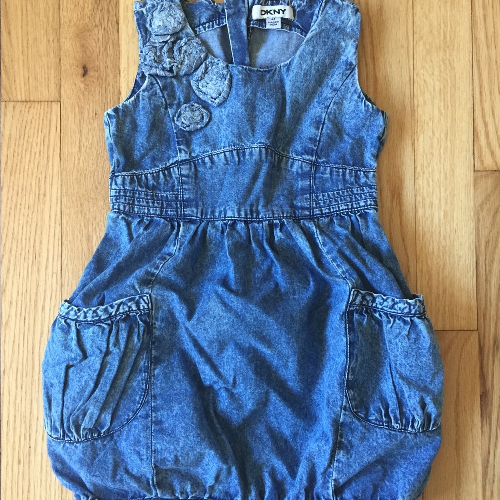 Girls 4T DKNY denim dress
